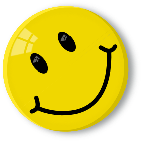 Smiley face star clipart free
