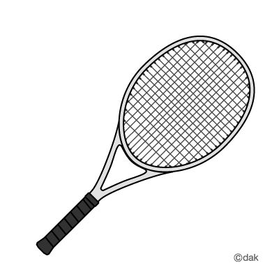 Pink Tennis Racket Clipart .