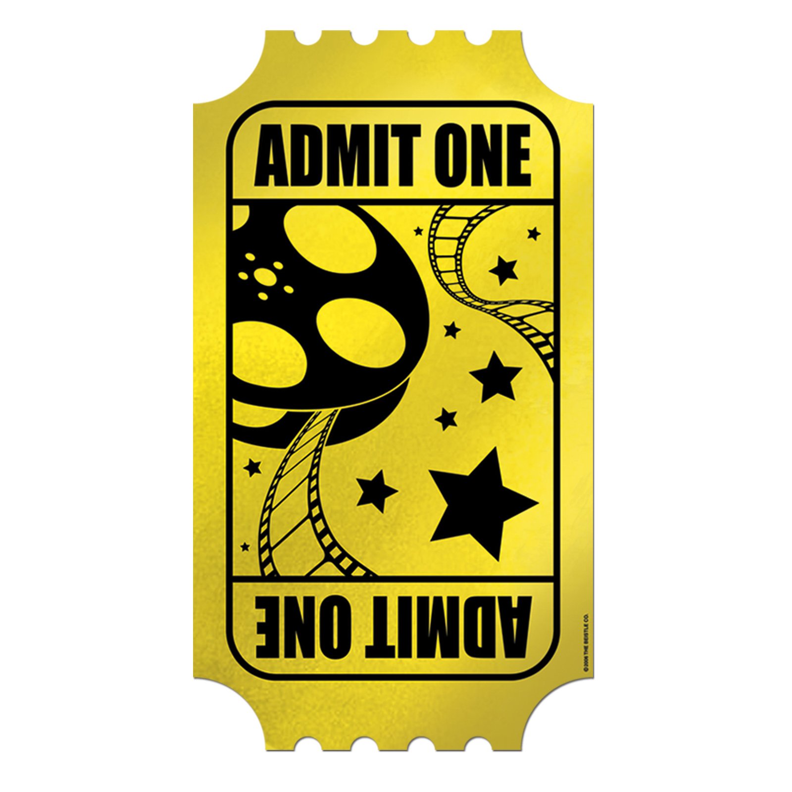 Movie Ticket Clip Art Image