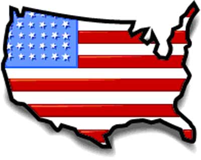 Clip Art United States Map -  - United States Map Clipart
