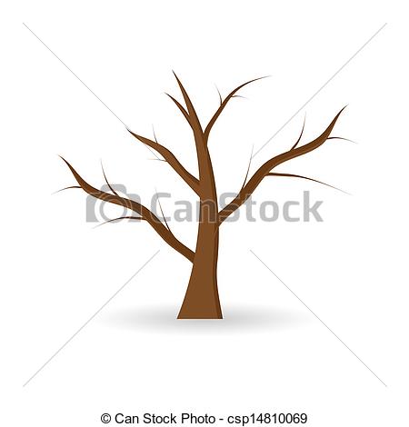 Clip Art Vector Of Tree Without Leaves Csp14810069 Search Clipart