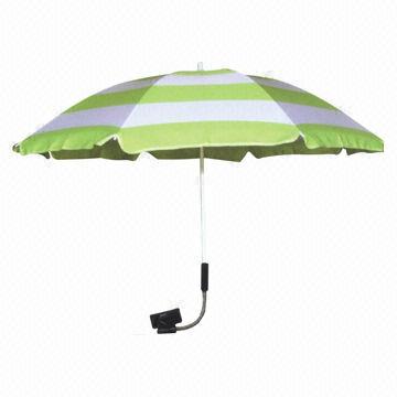 Clip Beach Umbrella, Can be Fixed on Chair and Desk, Made of Nylon and