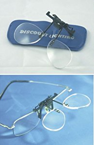 Clip-on Magnifying Glasses (448)-See everything up to 3 times the size