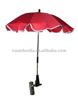 Clip umbrella clamp umbrellas for strollers