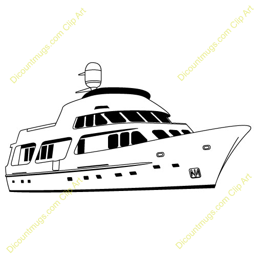 Clipart 11075 V 76 Party Yacht Mugs T Shirts Picture Mouse Pads