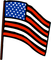 clipart american flag