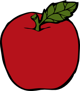 clipart apple - Clipart Of An Apple