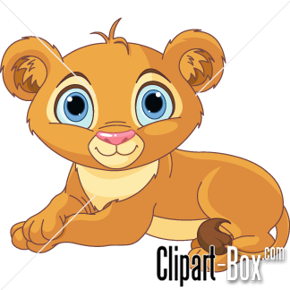 CLIPART BABY LION