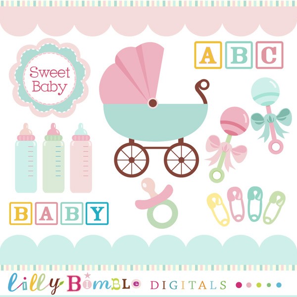 clipart baby shower - Clipart Baby Shower