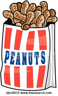 Clipart Bag Of Peanuts .