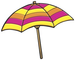 Clipart Beach Umbrella Free .