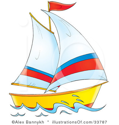 Boat without mast clip art at