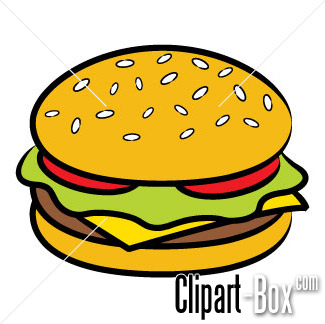 Burger And Fries Clip Art
