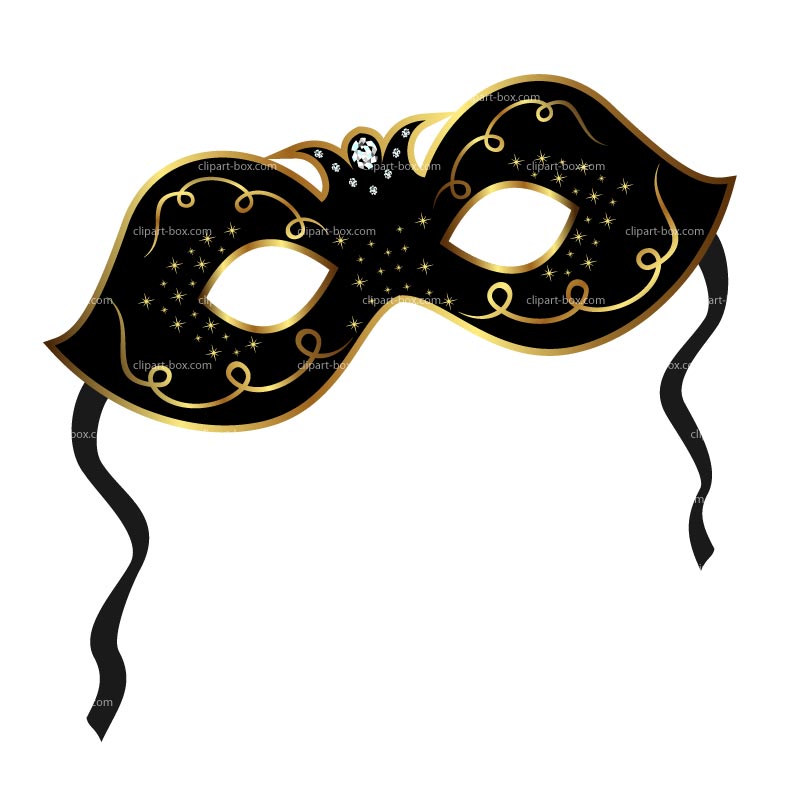 Clipart Carnival Mask Royalty Free Vector Design