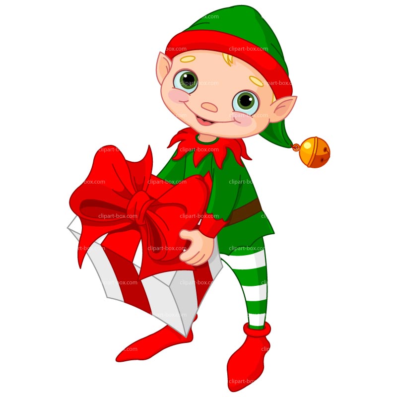 Clipart Christmas Elf - Christmas Elves Clipart