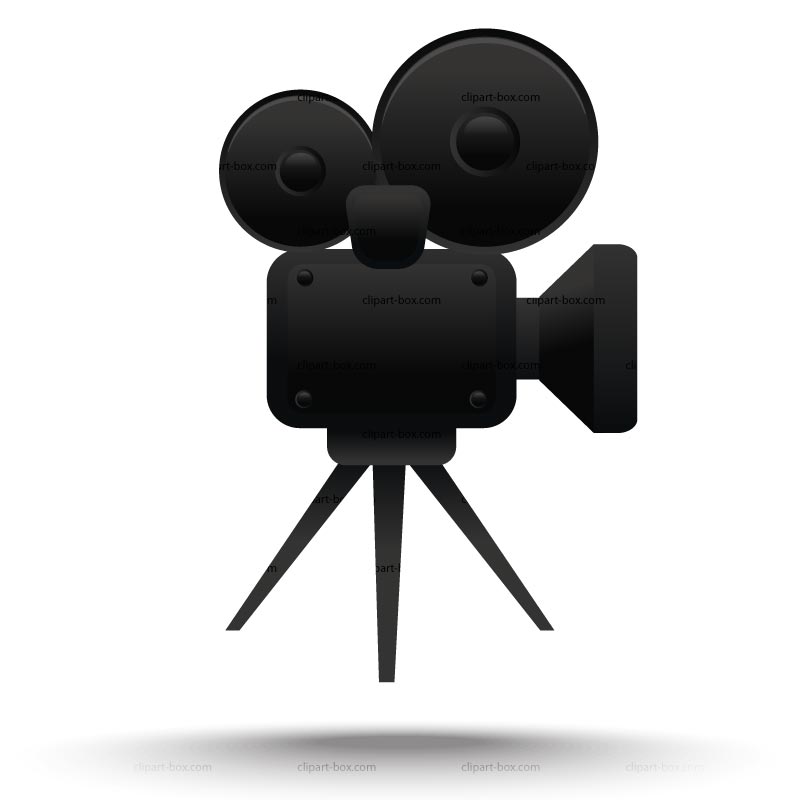 Clipart Cinema Camera Royalty Free Vector Design