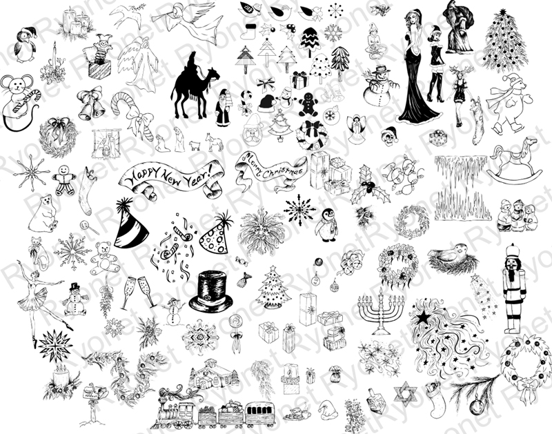 12 Vector clipart Hello Kitty