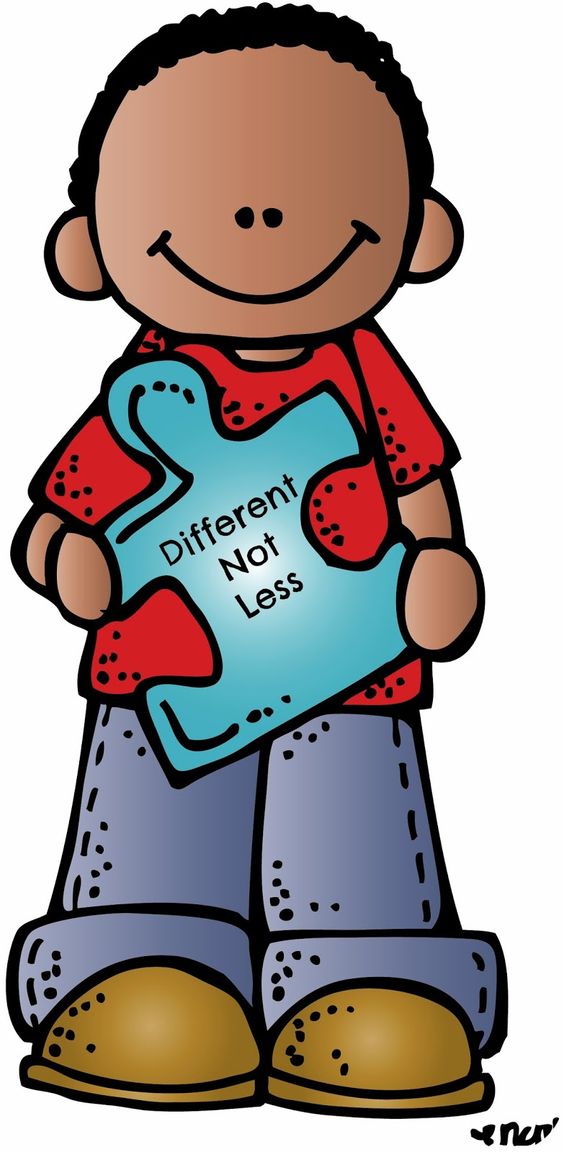 Clipart created by Melonheadz Illustrating in honor of Autism Awareness month.