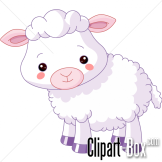 Free cartoon sheep clip art .