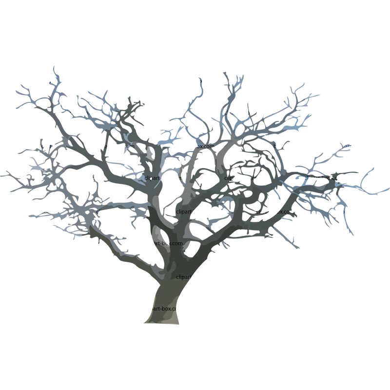 Clipart Dead Tree 2 Royalty Free Vector Design