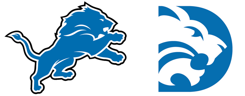 Clipart Detroit Lions ... ... Redesigned Nfl Team Logos .
