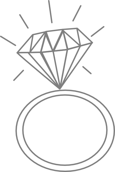 Clipart diamond ring .