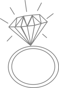 Clipart diamond ring - . - Engagement Ring Clip Art