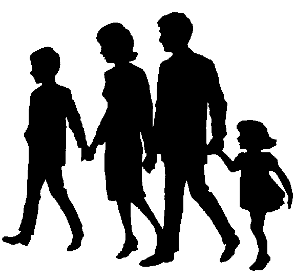 clipart family - Family Clipart Black And White