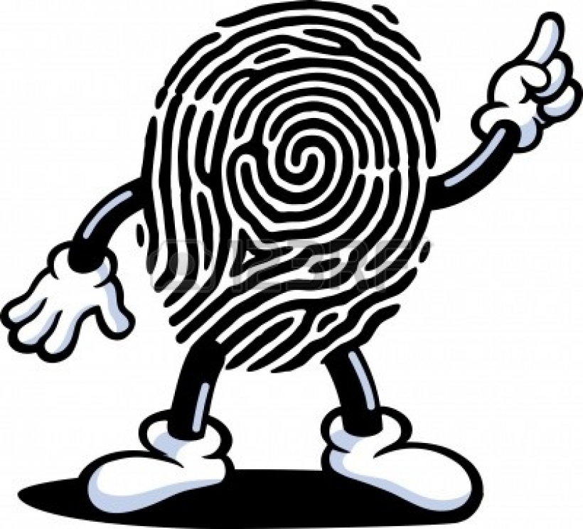 clipart fingerprint clipart . - Fingerprint Clip Art