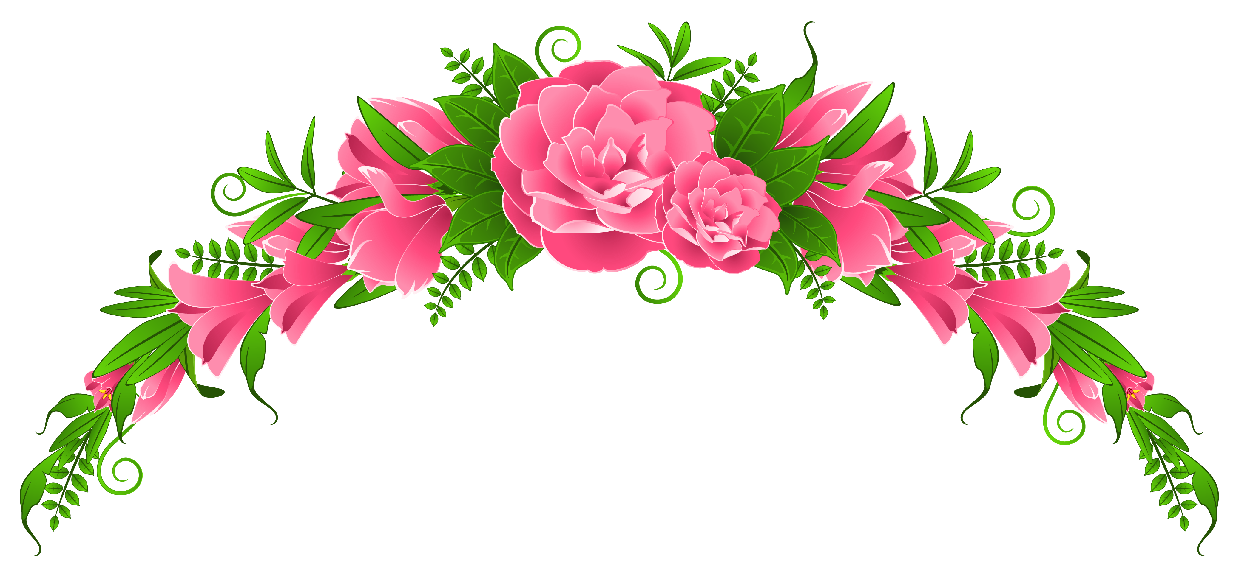 Rose Border Clip Art Png | Cl