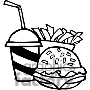 clipart food - Black And White Food Clipart