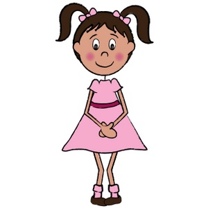 clipart girl - Clipart Of A Girl