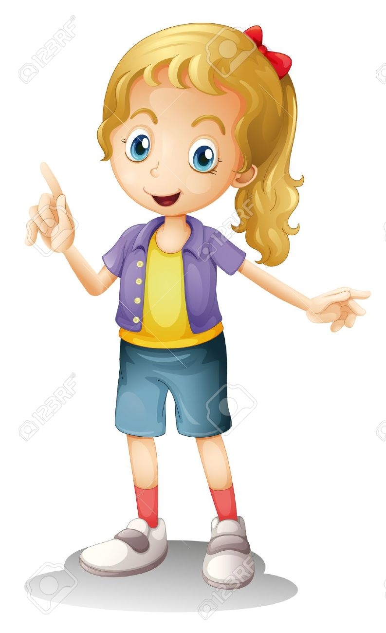 Clipart teenager girl clipart