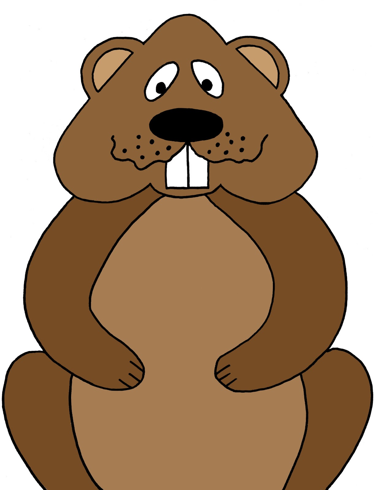 Clipart groundhog clipart