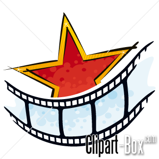 CLIPART GRUNGE MOVIE STAR