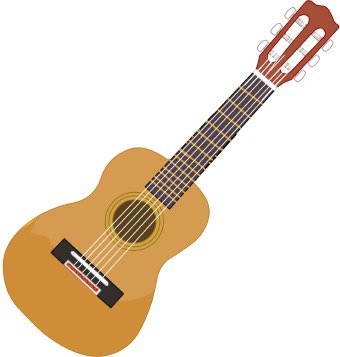 Guitar clip art fretboard fre