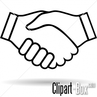 handshake - vector Clip Artby
