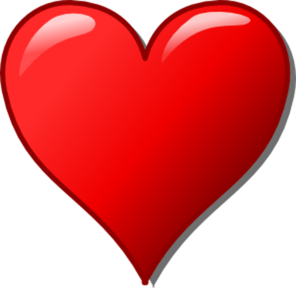 Valentine hearts clip art val