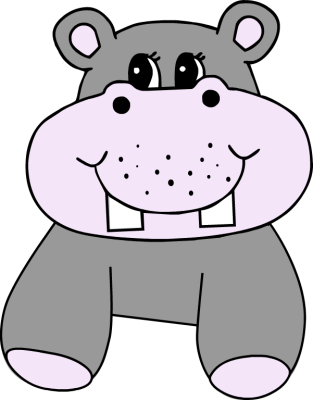Clipart hippo clipart 2 image