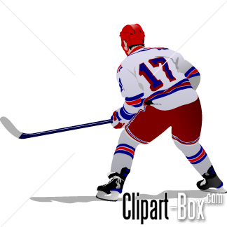 CLIPART HOCKEY PLAYER - Hockey Player Clipart