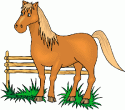 Galloping Horse Clipart Size: