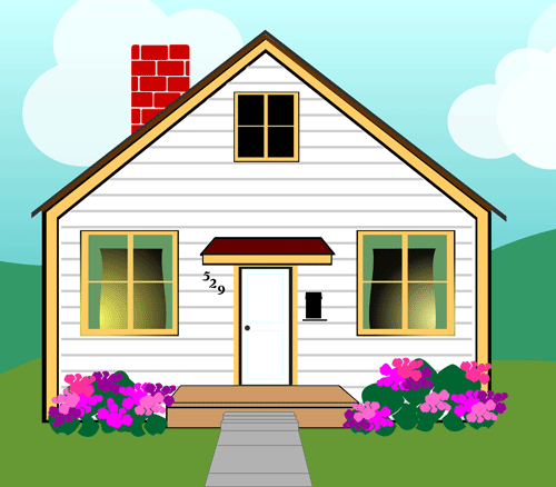 Clipart of homes clipart