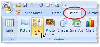 clipart in powerpoint