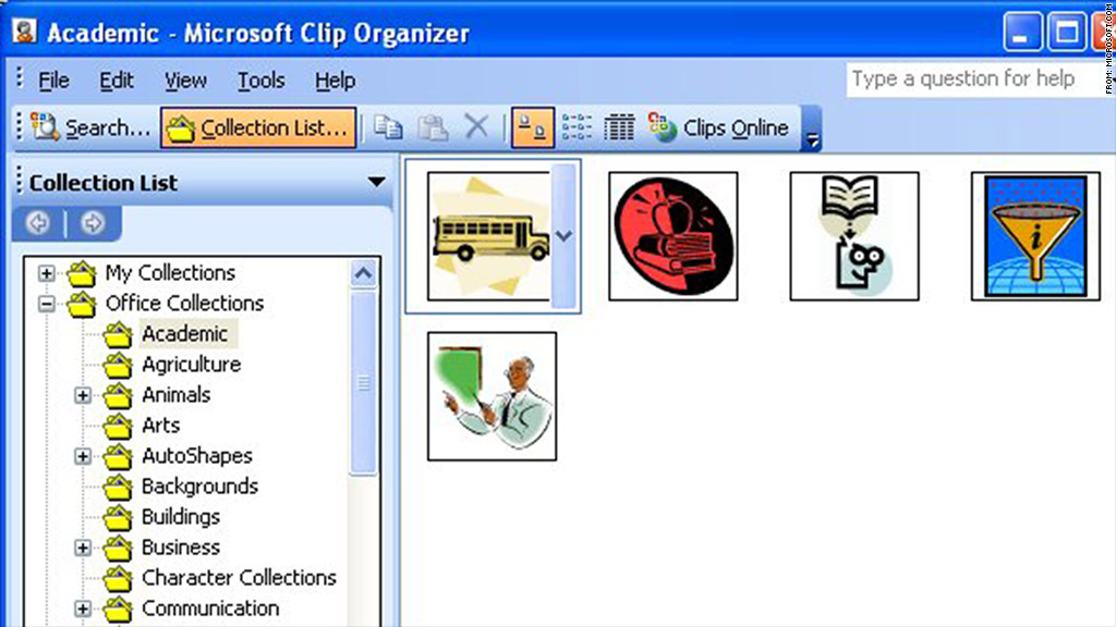 clipart in word