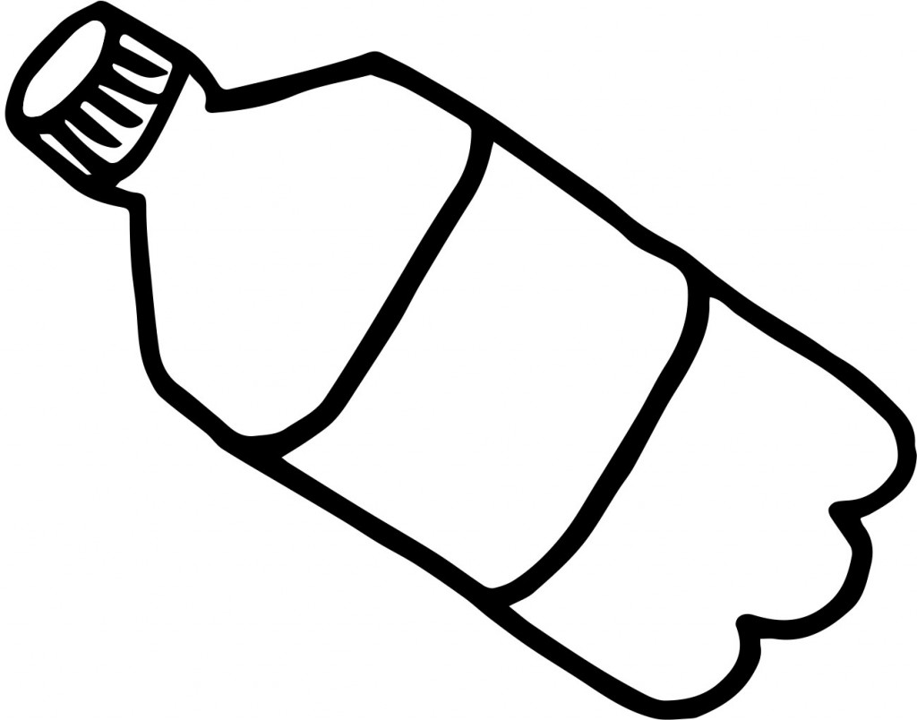 Water Bottle Clip Art. Plasti