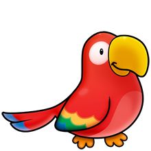 parrot clipart