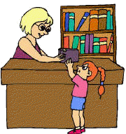 clipart library . - Librarian Clipart