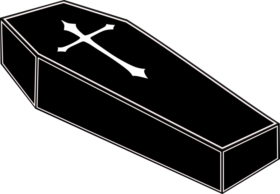 Clipart library: More Like Fr - Coffin Clipart