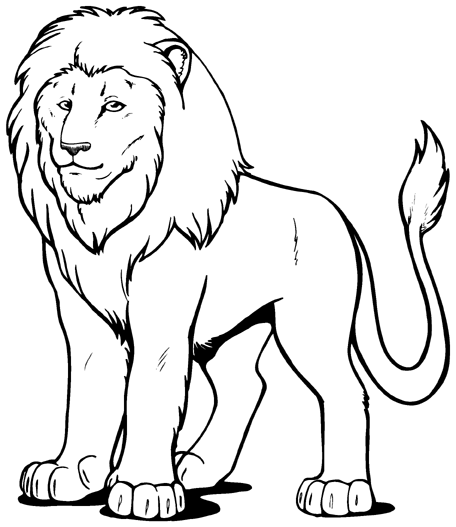 Clipart Of A Black And White 