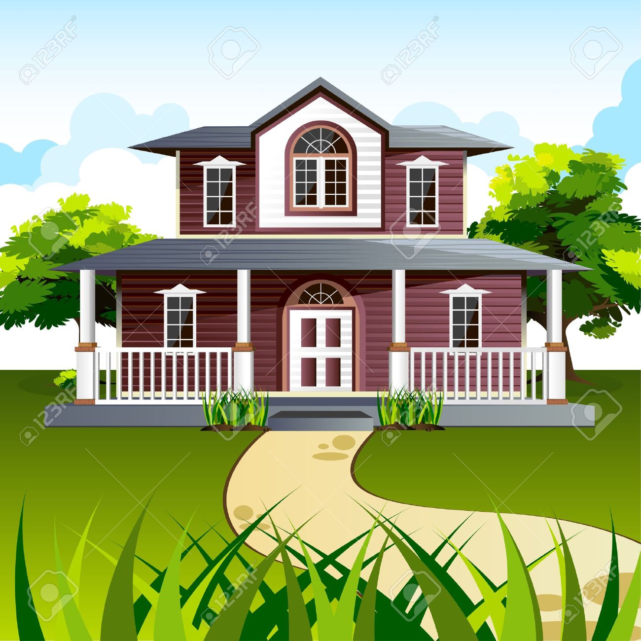 Clipart And Animated Houses B